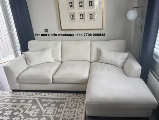 DFS 4x Seater Calix Highback Corner Sofa