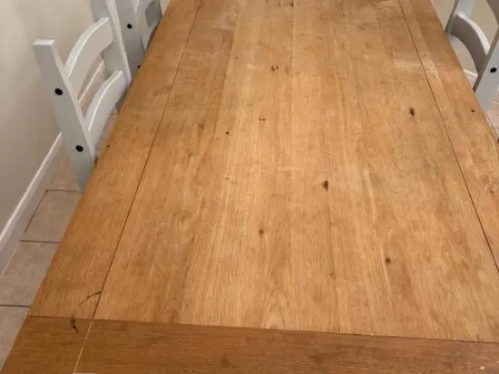 Dining table with chairs