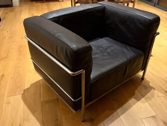 Stylish one-seater sofa