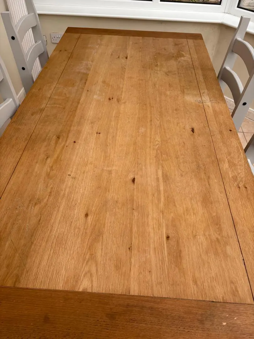 Dining table with chairs