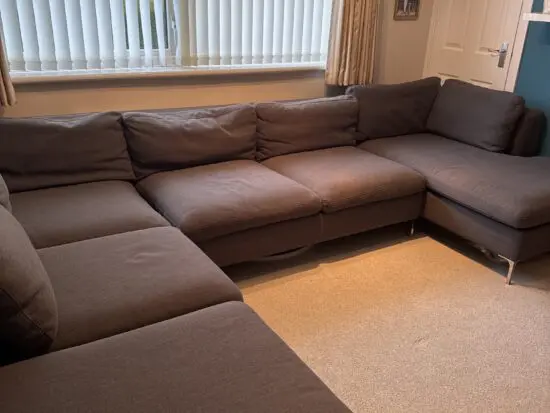 Made. Com Grey u shape