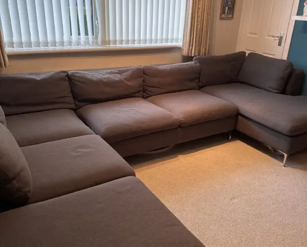 Made. Com Grey u shape