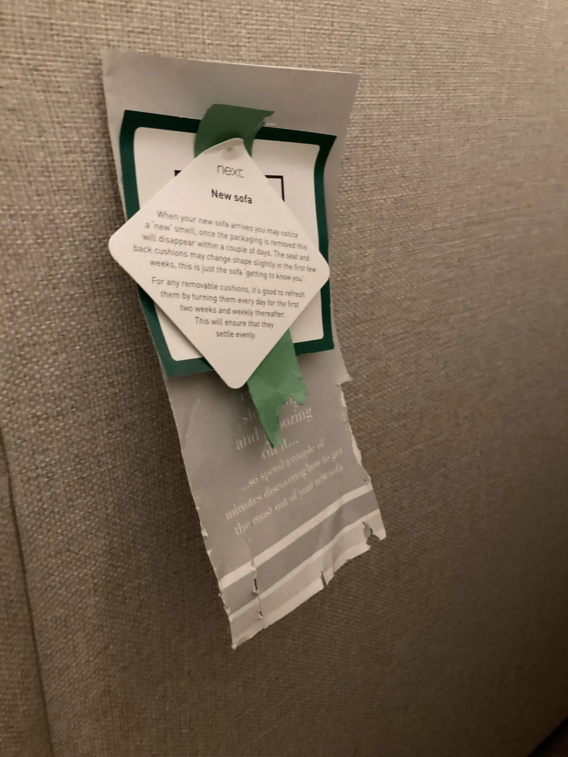 Next 3 and 2 seater Stamford sofas.