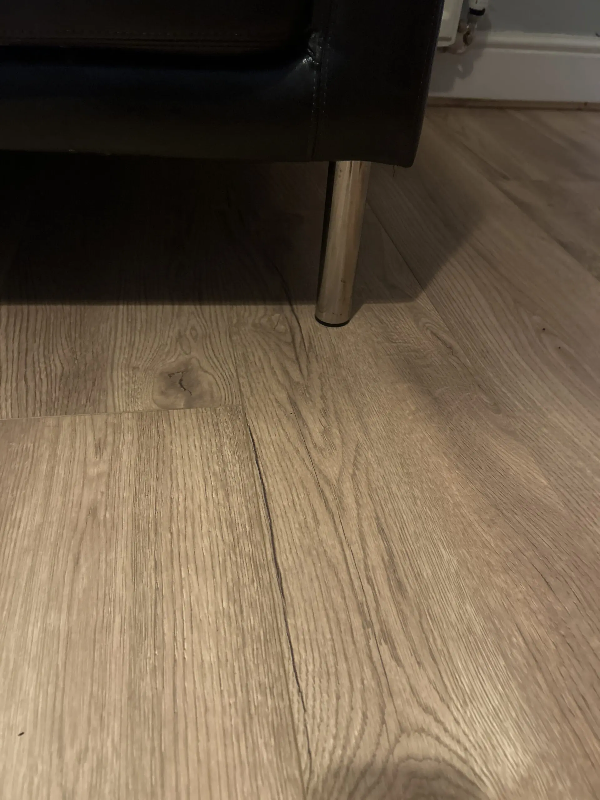 IKEA Sater Frasig 2.5 seater leather sofa