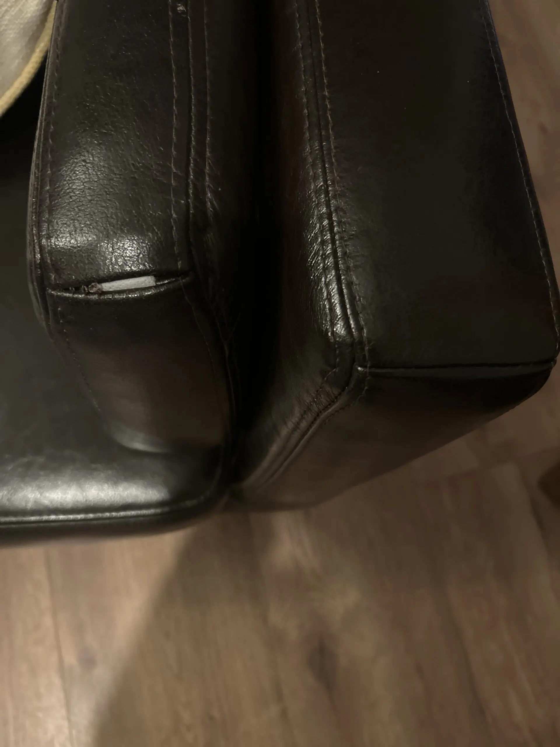 IKEA Sater Frasig 2.5 seater leather sofa