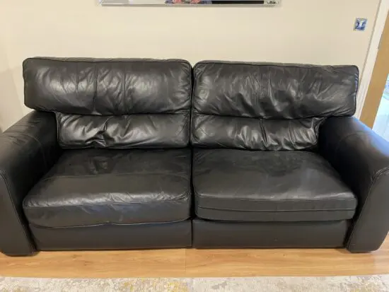 Leather sofa