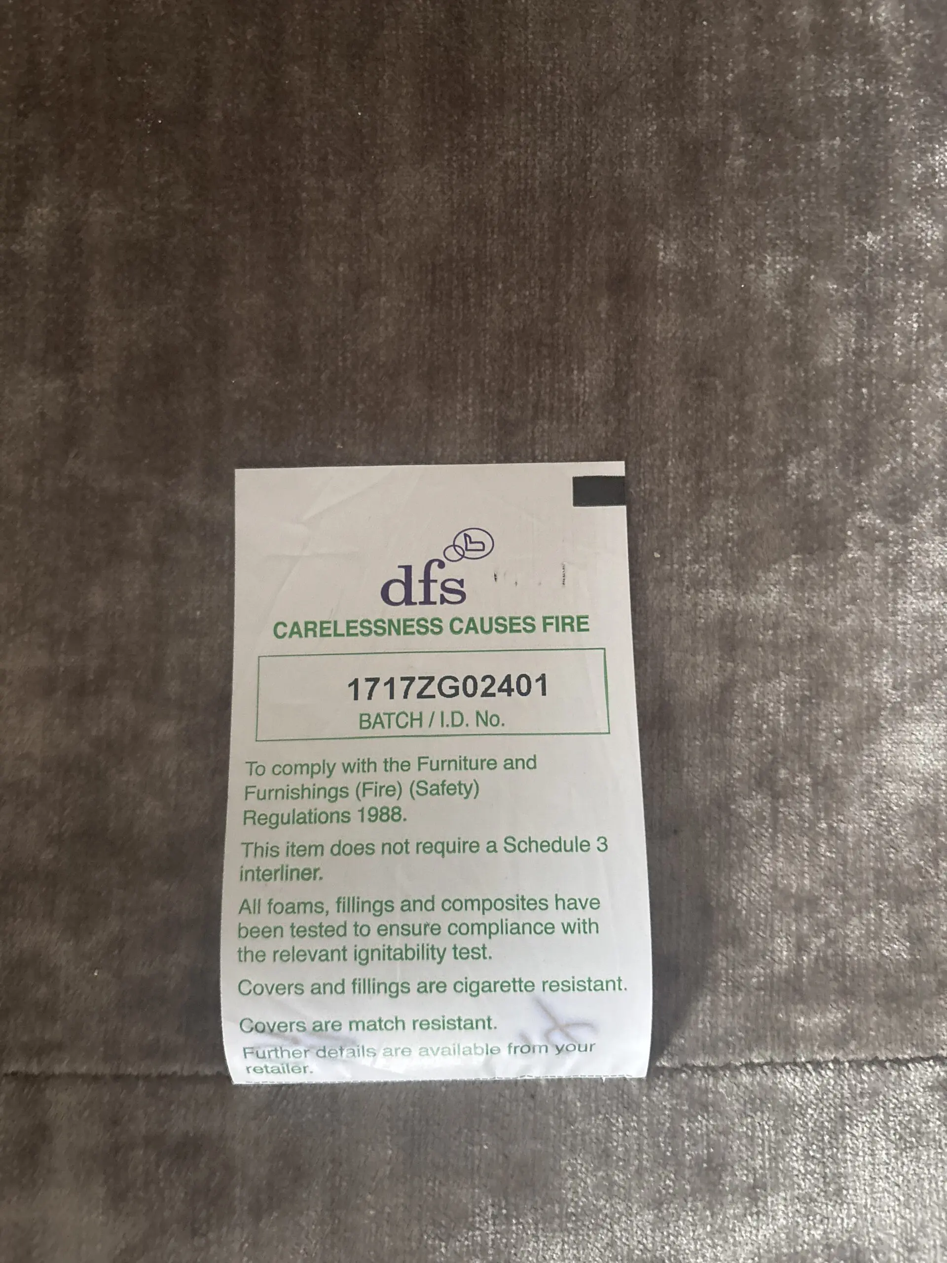 DFS mink antique-effect velvet grand sofa and chair The Loch Leven country living range