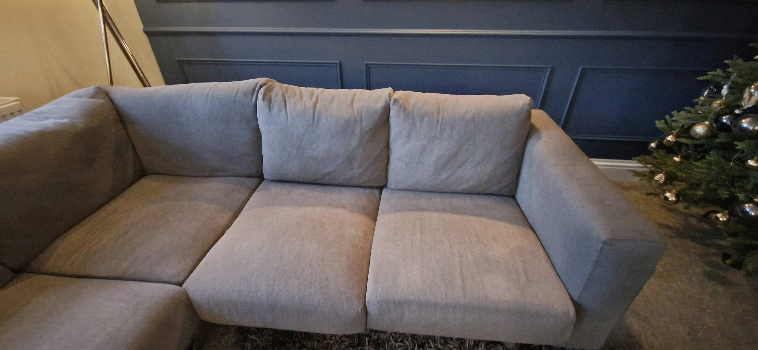 IKEA Grey Corner & Chaise Sofas