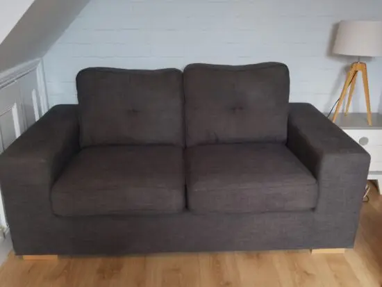 Grey 2 seater sofa, very comfortable