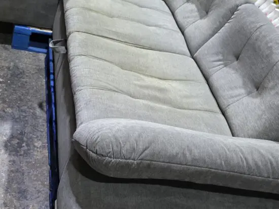 Malvi Corner Sofabed Sofa Bed, Grey Fabric Left Hand Facing Corner with Storage