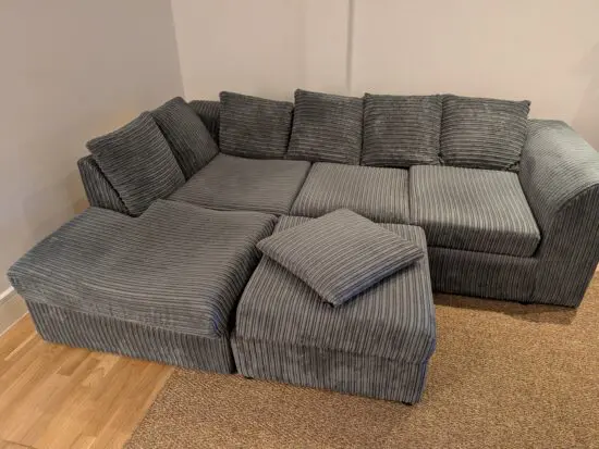 3 seater sofa L shape