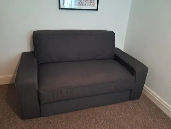 Grey Ikea 2 seater sofa bed - excellent condition