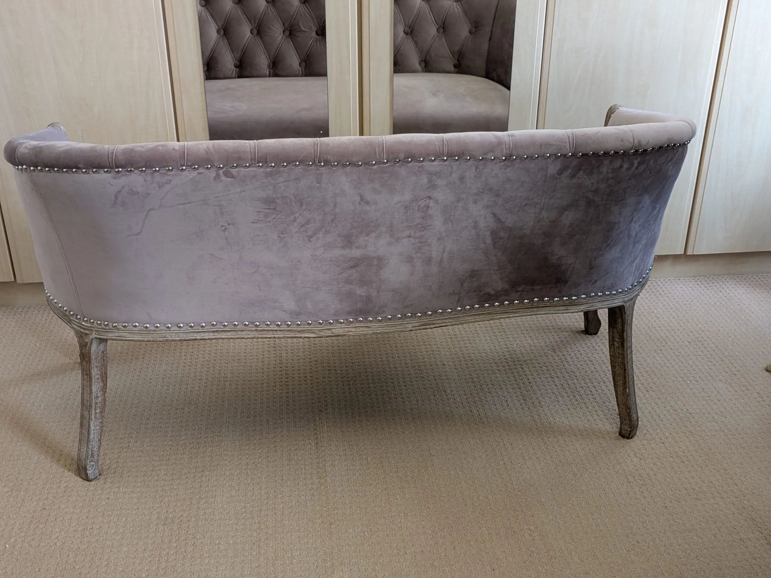 TKMaxx/HomeSense Dusty Pink sofa