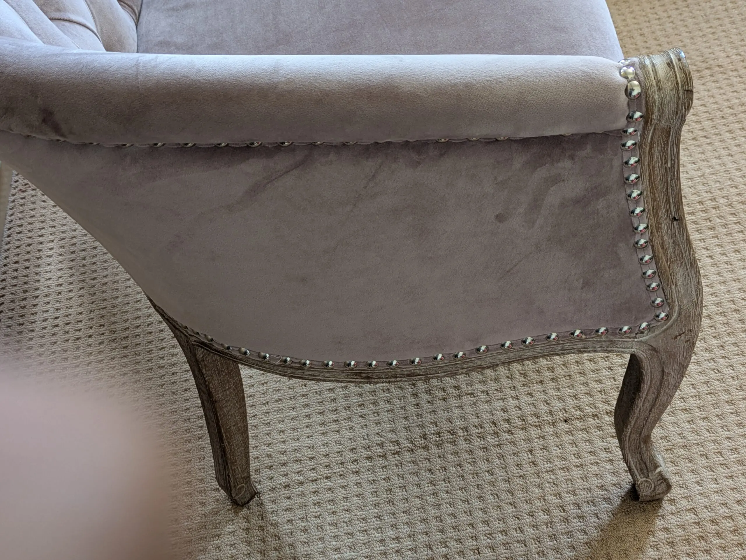 TKMaxx/HomeSense Dusty Pink sofa