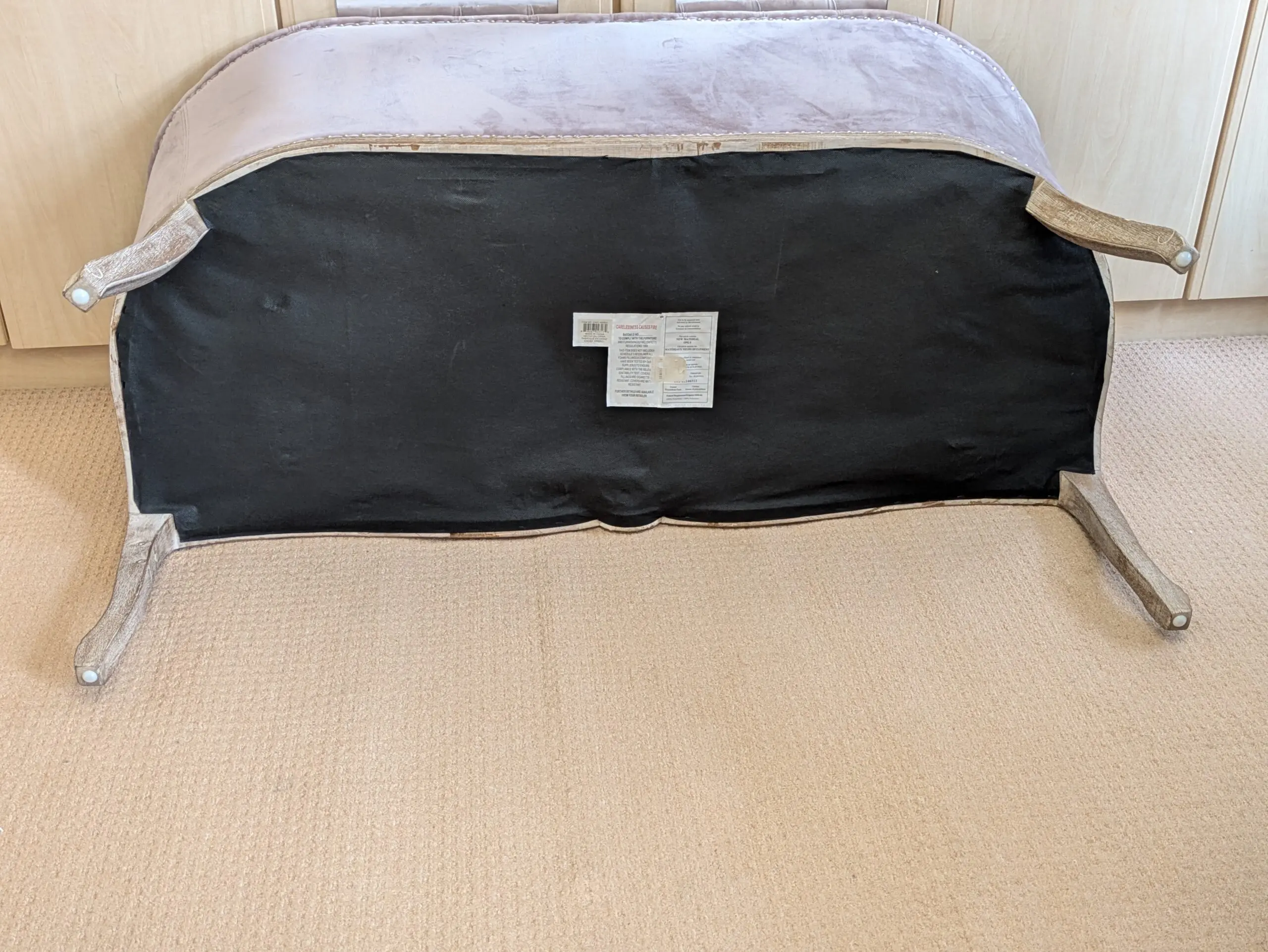 TKMaxx/HomeSense Dusty Pink sofa