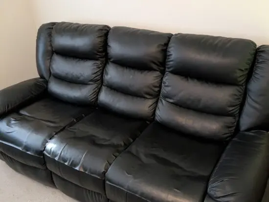 3 Seater Leather Sofa