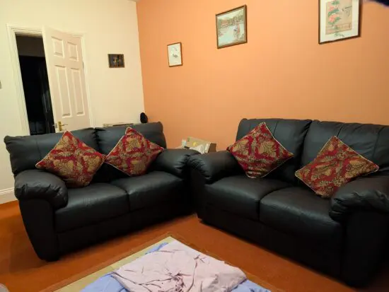 Two Seater Sofa Set