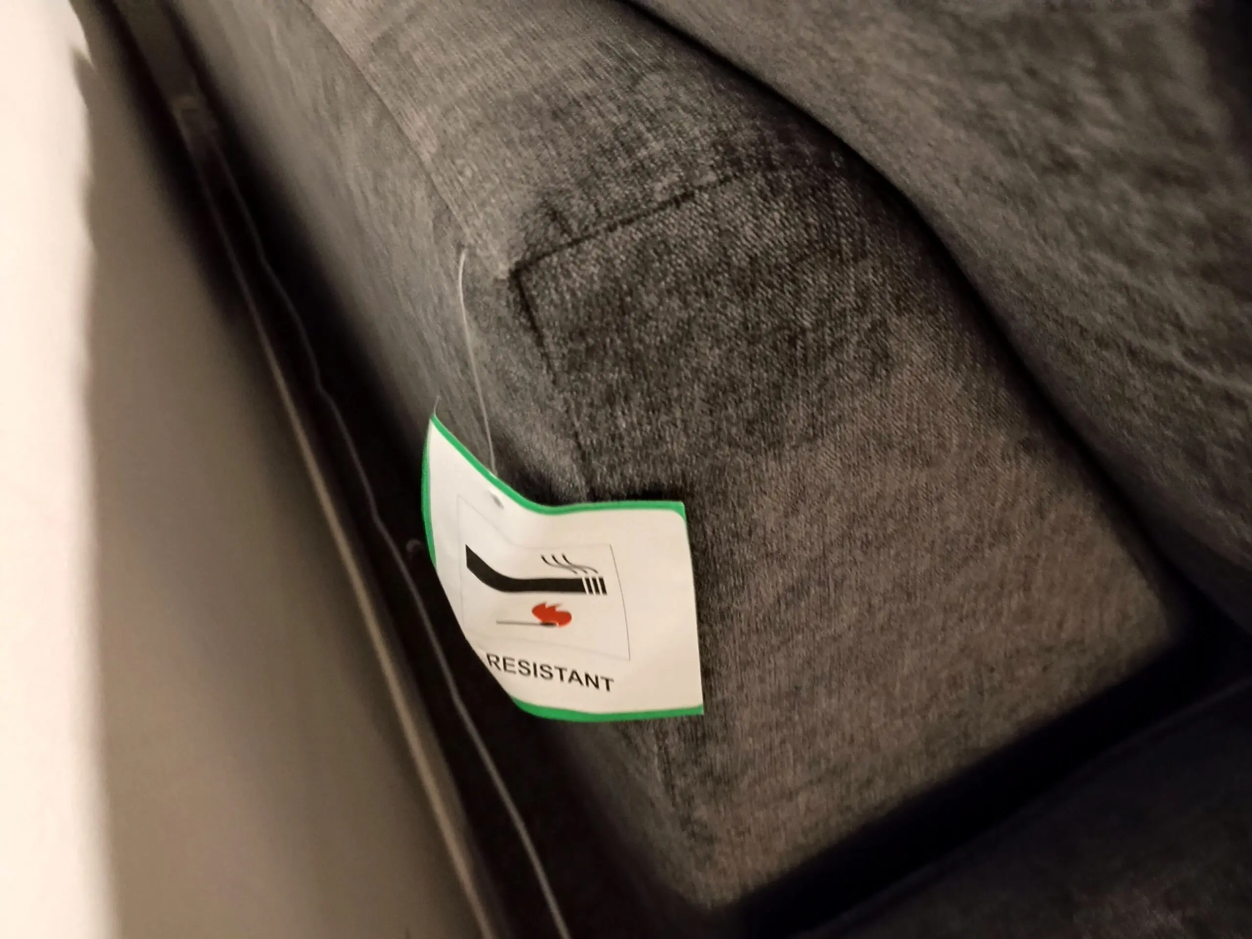 DFS Graphite Orka Corner Sofa - Right hand facing