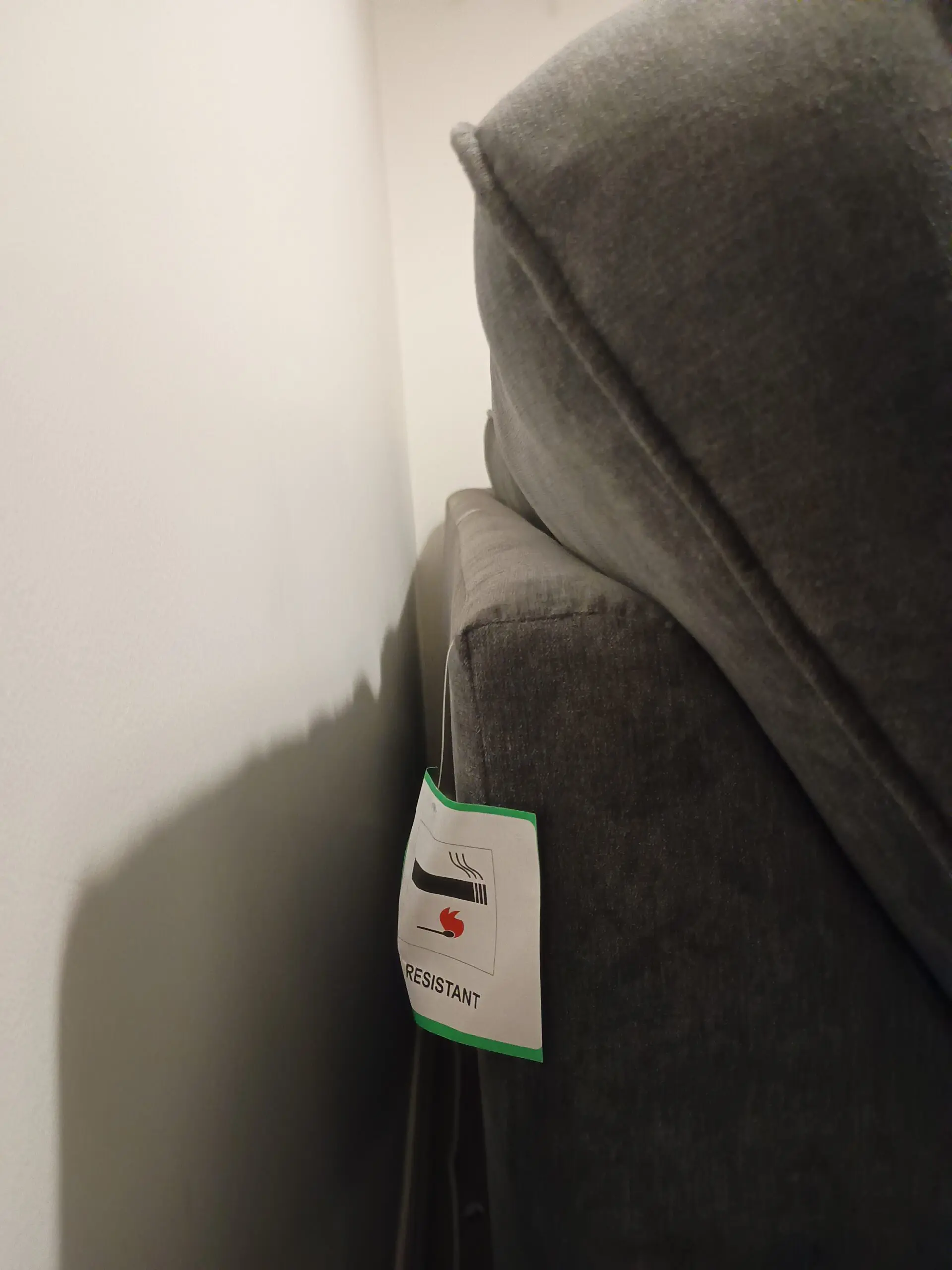 DFS Graphite Orka Corner Sofa - Right hand facing