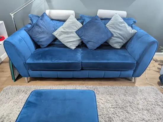 Sofology blue sofa set