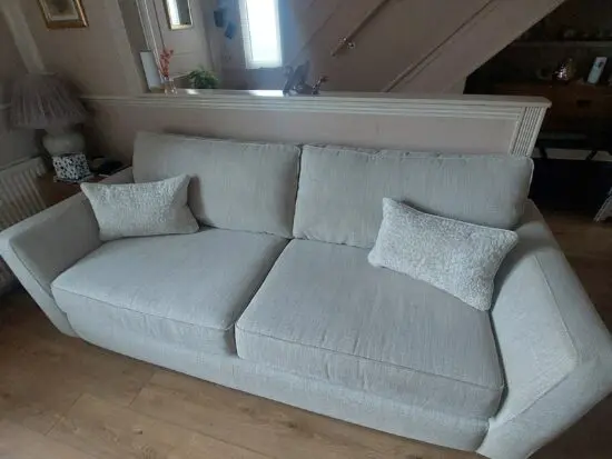 Dfs oatmeal 3 seater and 2 seater