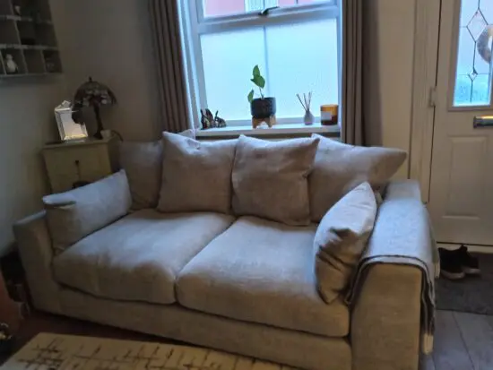 Dfs Sanctuary 3 seater sofa grey