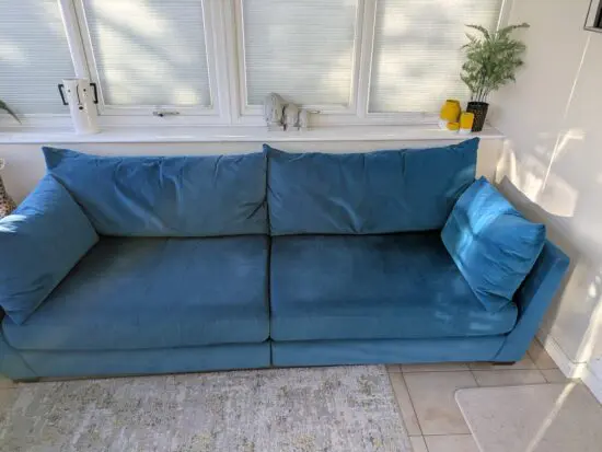 Sofology green/teal 4 seater Tallulah sofa