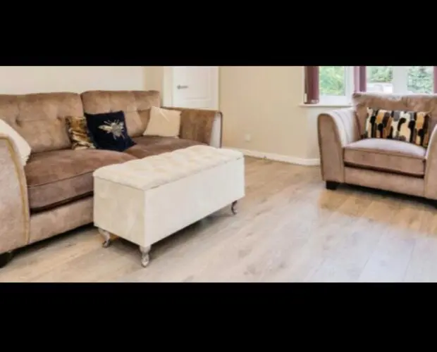 Beautiful brown luxurious Ariana/Mariah 3 seater & Armchair sofa set from Furniture Village – reduced.