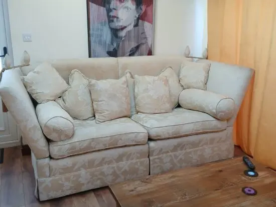 Bespoke David Knight Players Knowle Grande high side sofa