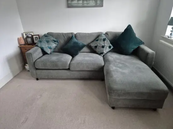 3 seater corner chaise with sofabed - Furniture Village