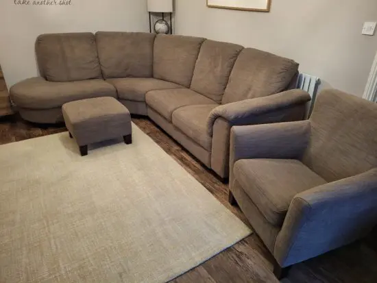 Ikea Tidafors Light Brown Corner Sofa set