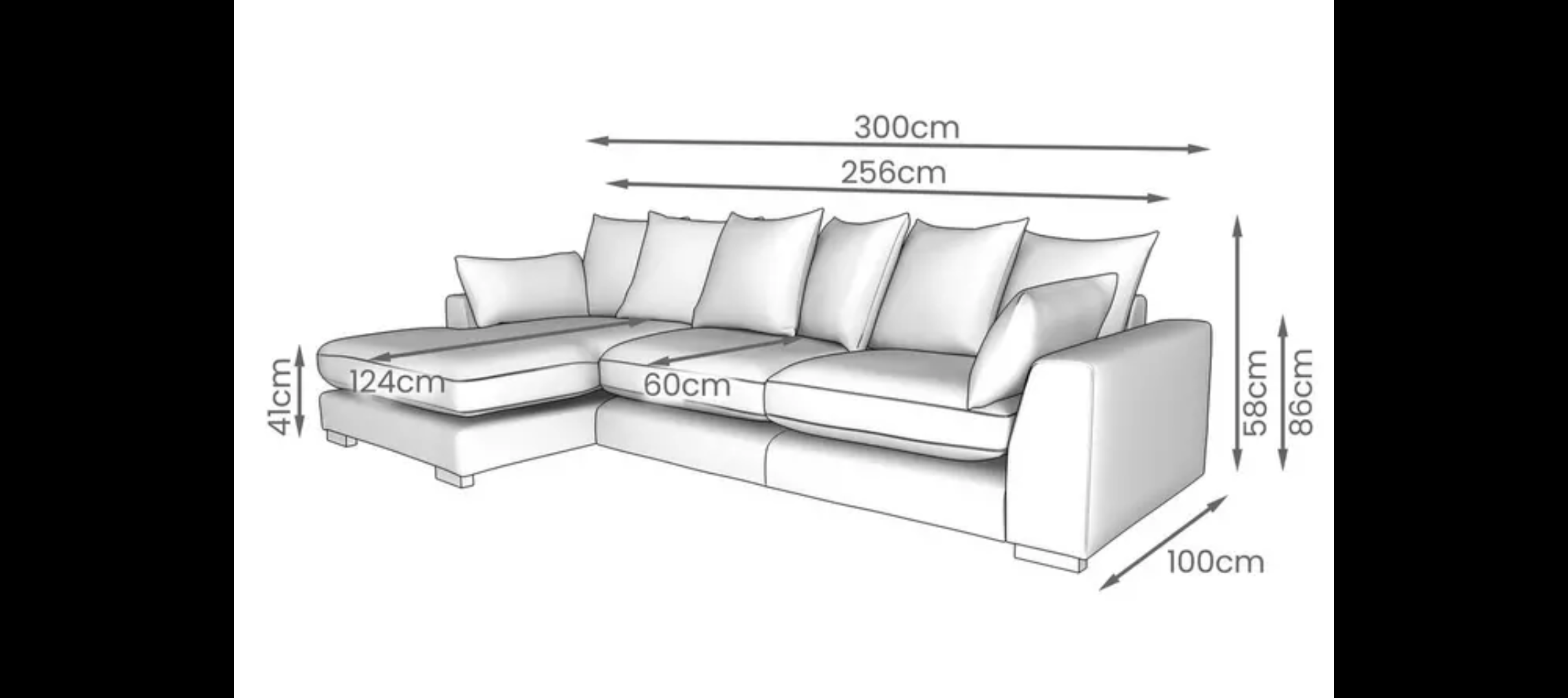 Blue velvet plush corner sofa