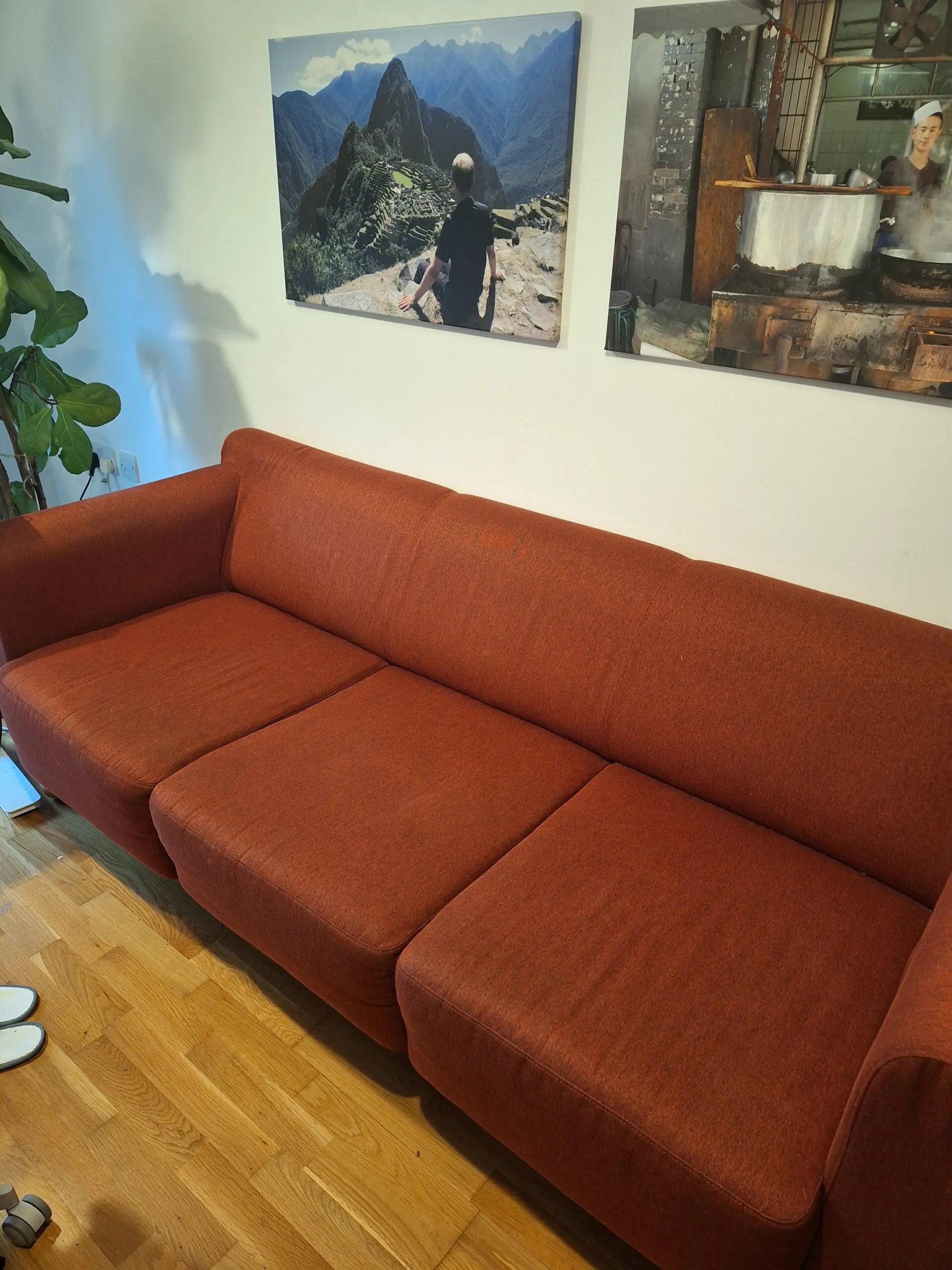 Red Sofa – Great Condition