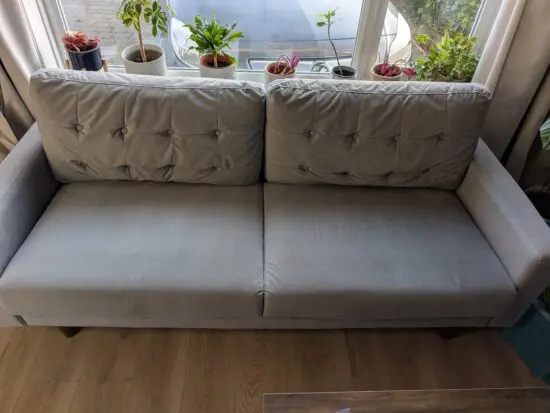 2 Sofas - 3 seater and a 2 seater originally from nextdaysofas - Grey - 4 years old