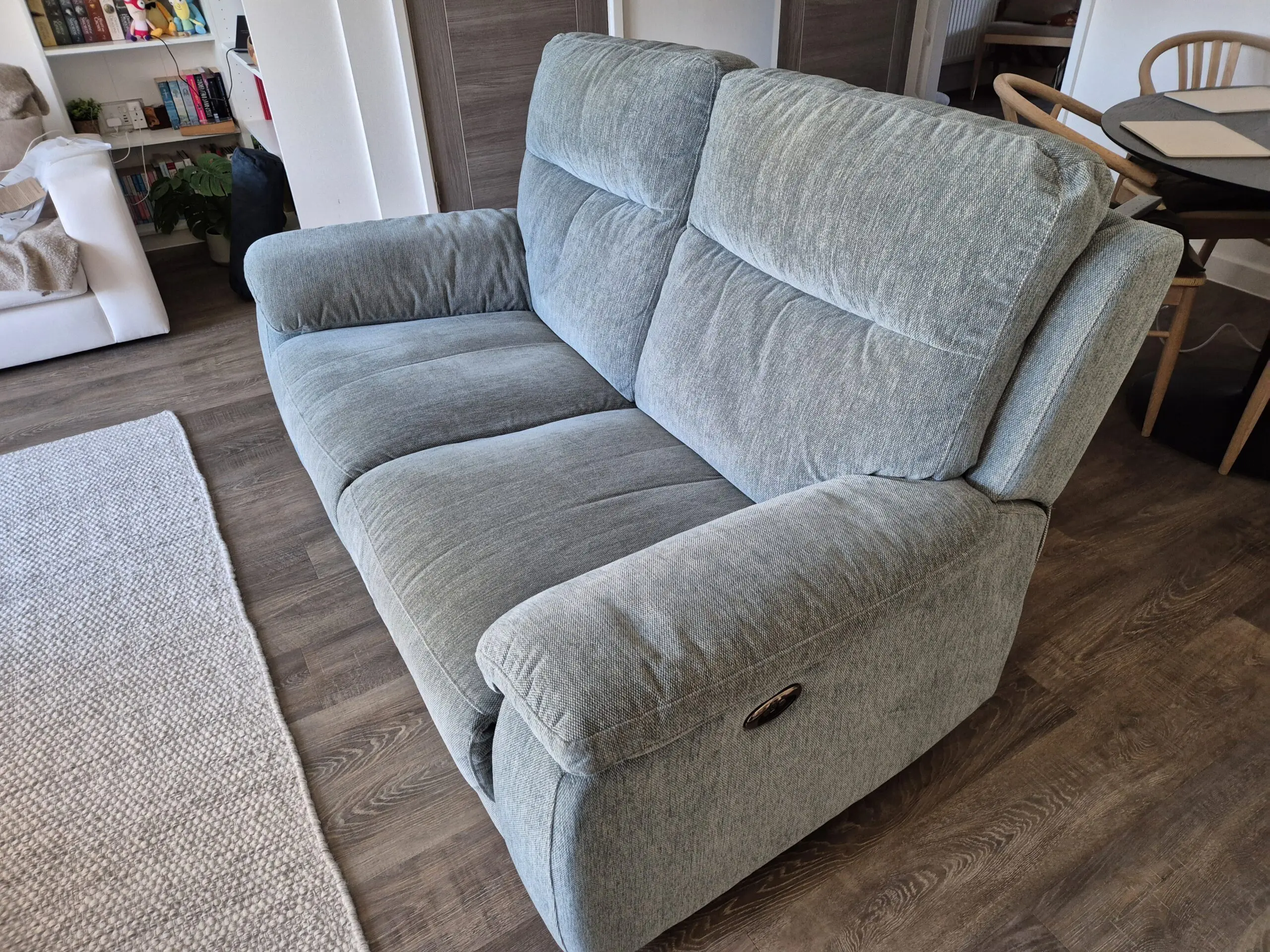 Electric reclining sofa by DFS