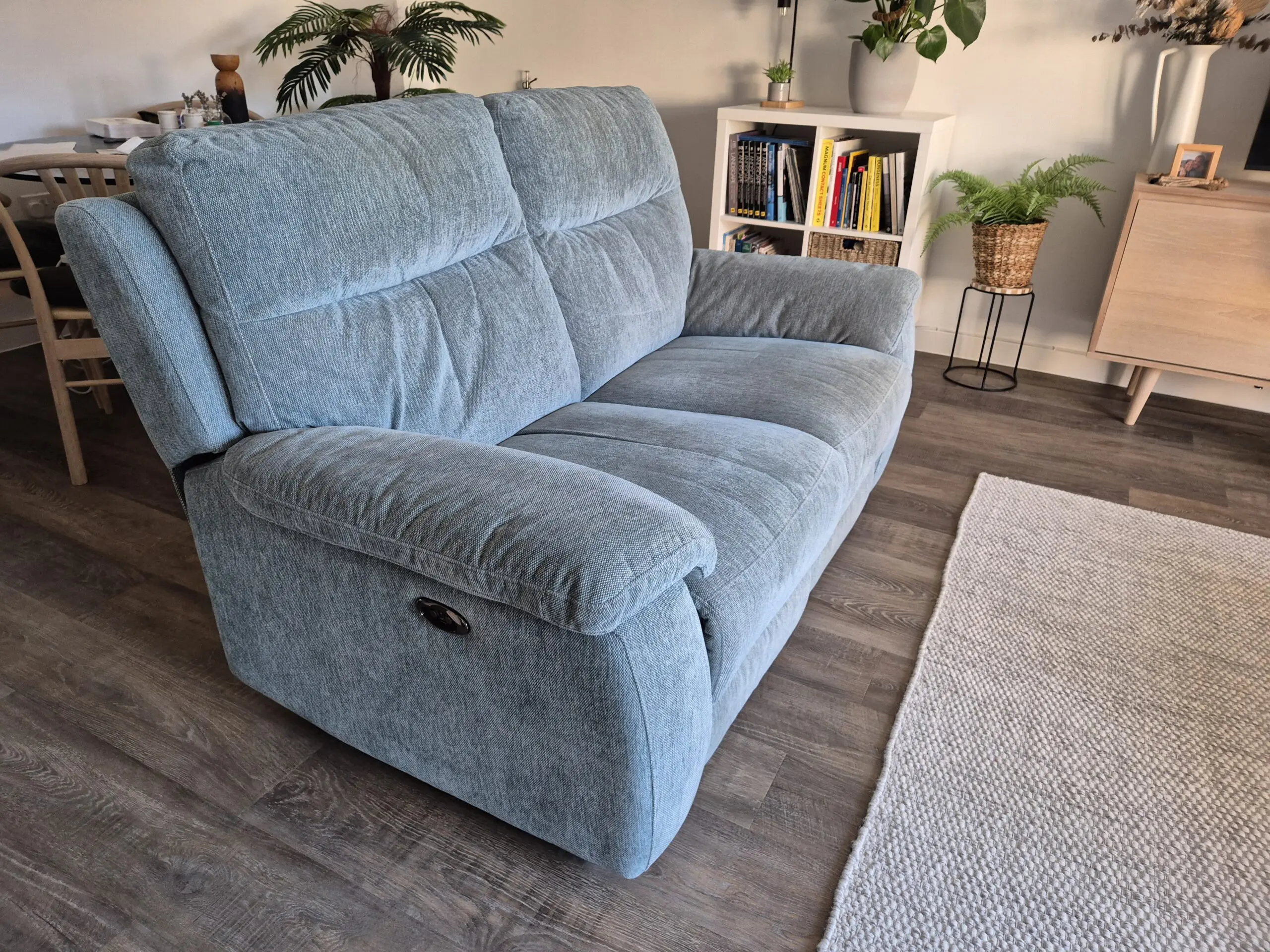Electric reclining sofa by DFS