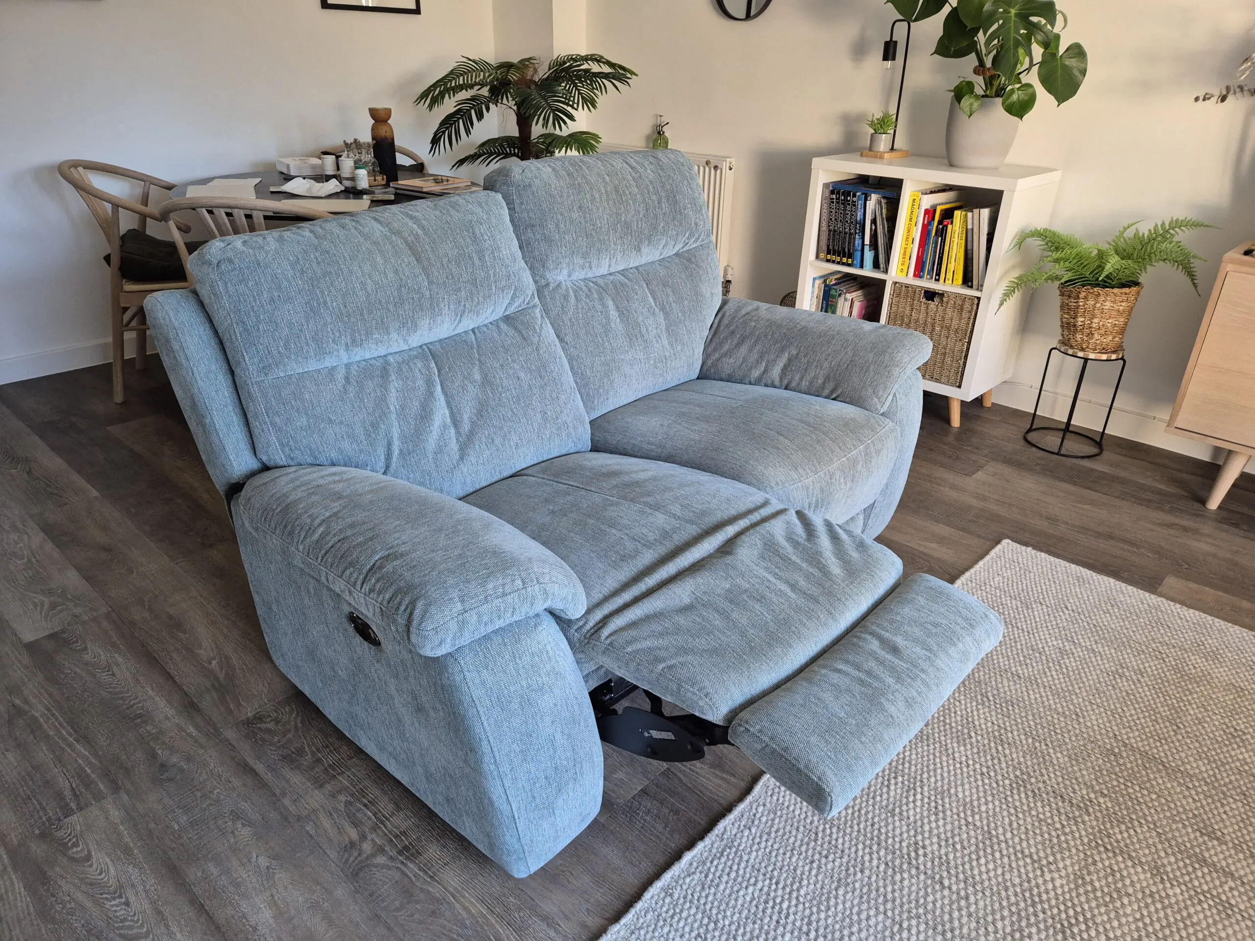Electric reclining sofa by DFS