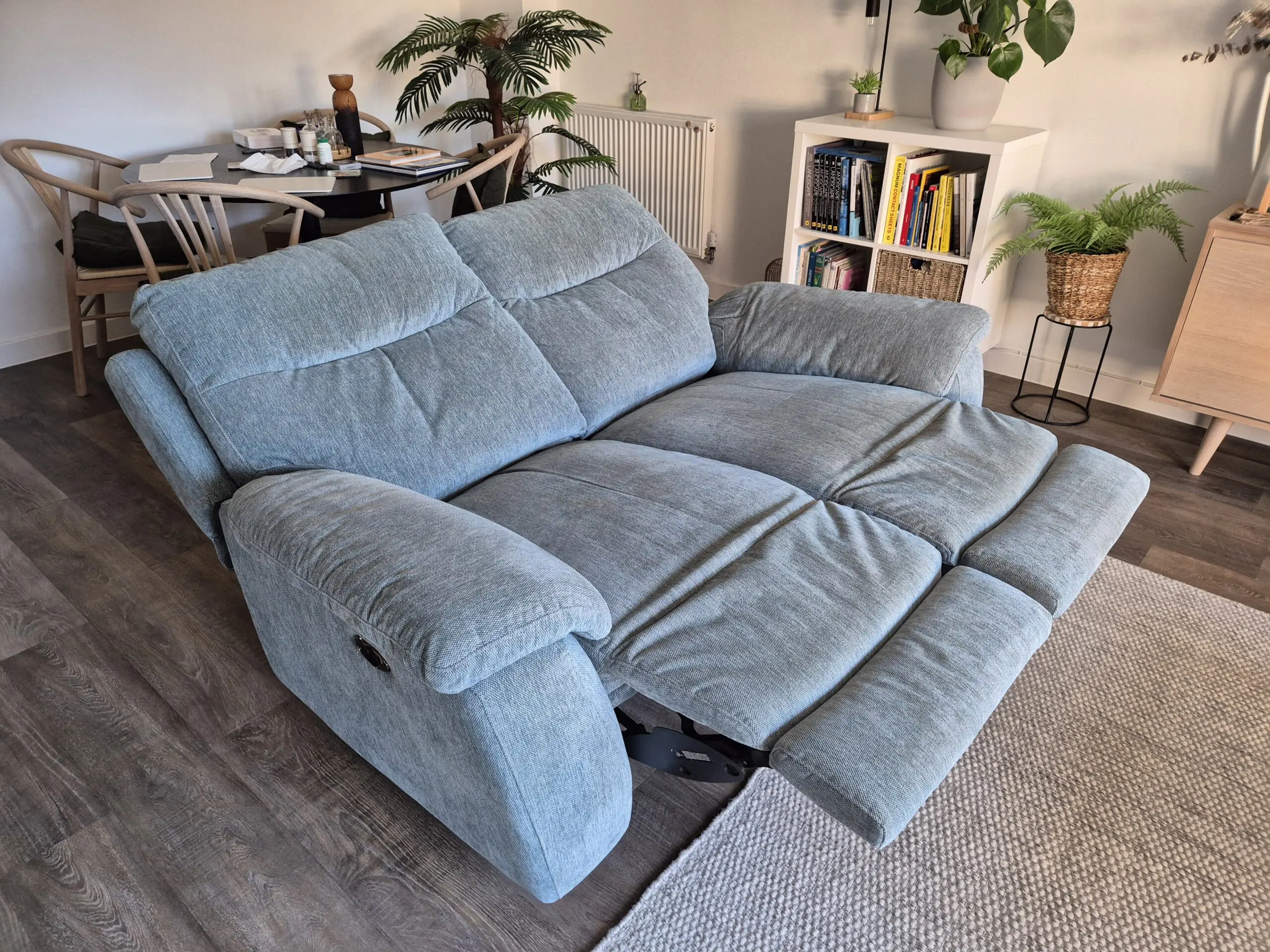 Electric reclining sofa by DFS