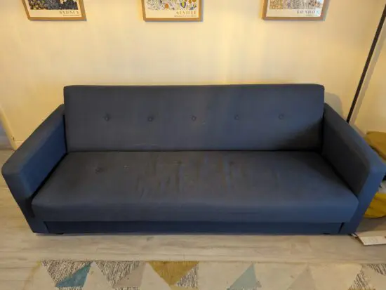 Dark Blue Chou Click-Clack Sofabed