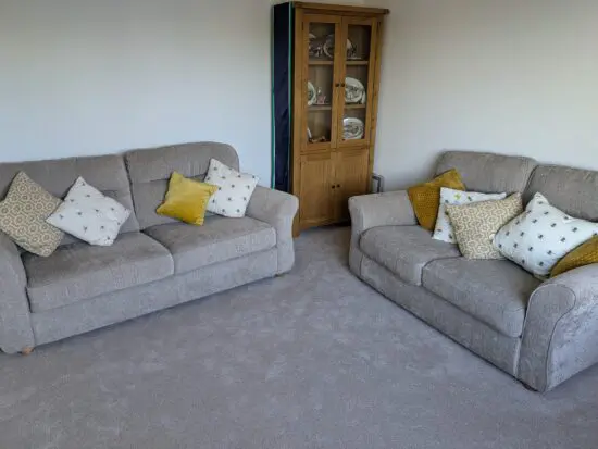 Oatmeal/Beige/Stone Sofa Set