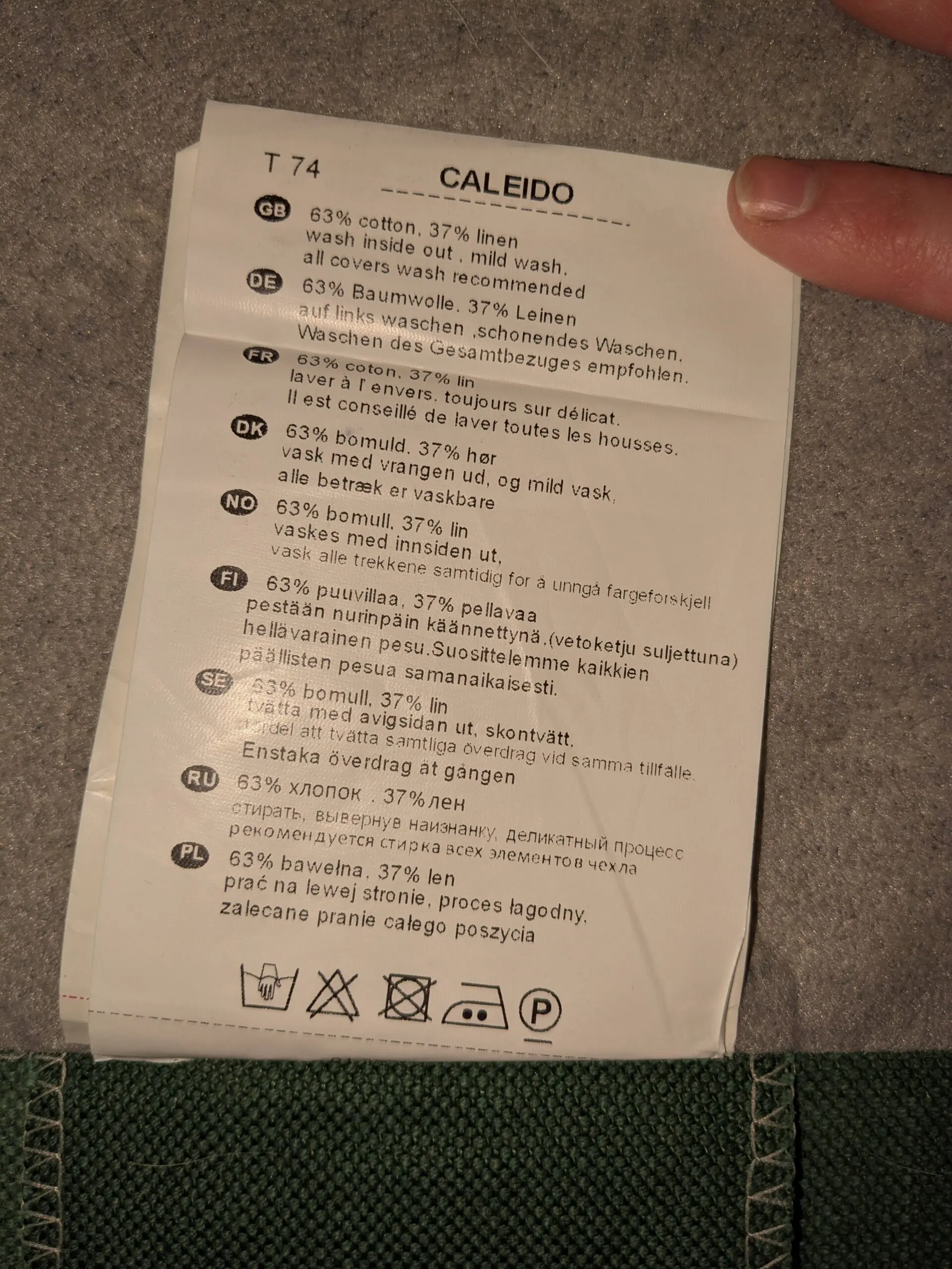 Adventures in Furniture Green Hammet Sofa