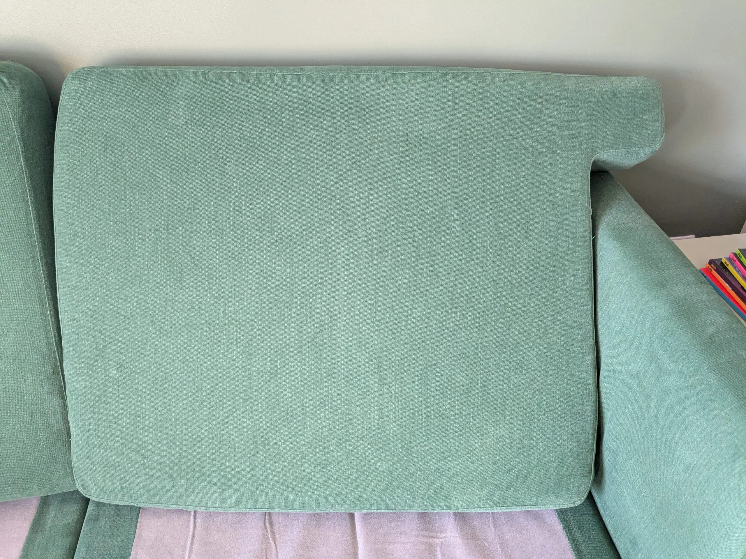 Adventures in Furniture Green Hammet Sofa