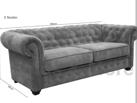 Excellent condition Chesterfield sofa set
