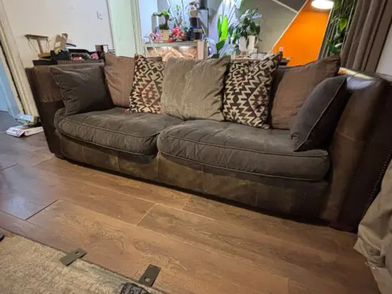 Luxury Fulham Sofa from the Sofology designer collection 2 large sofas 4 seater and 3 seater