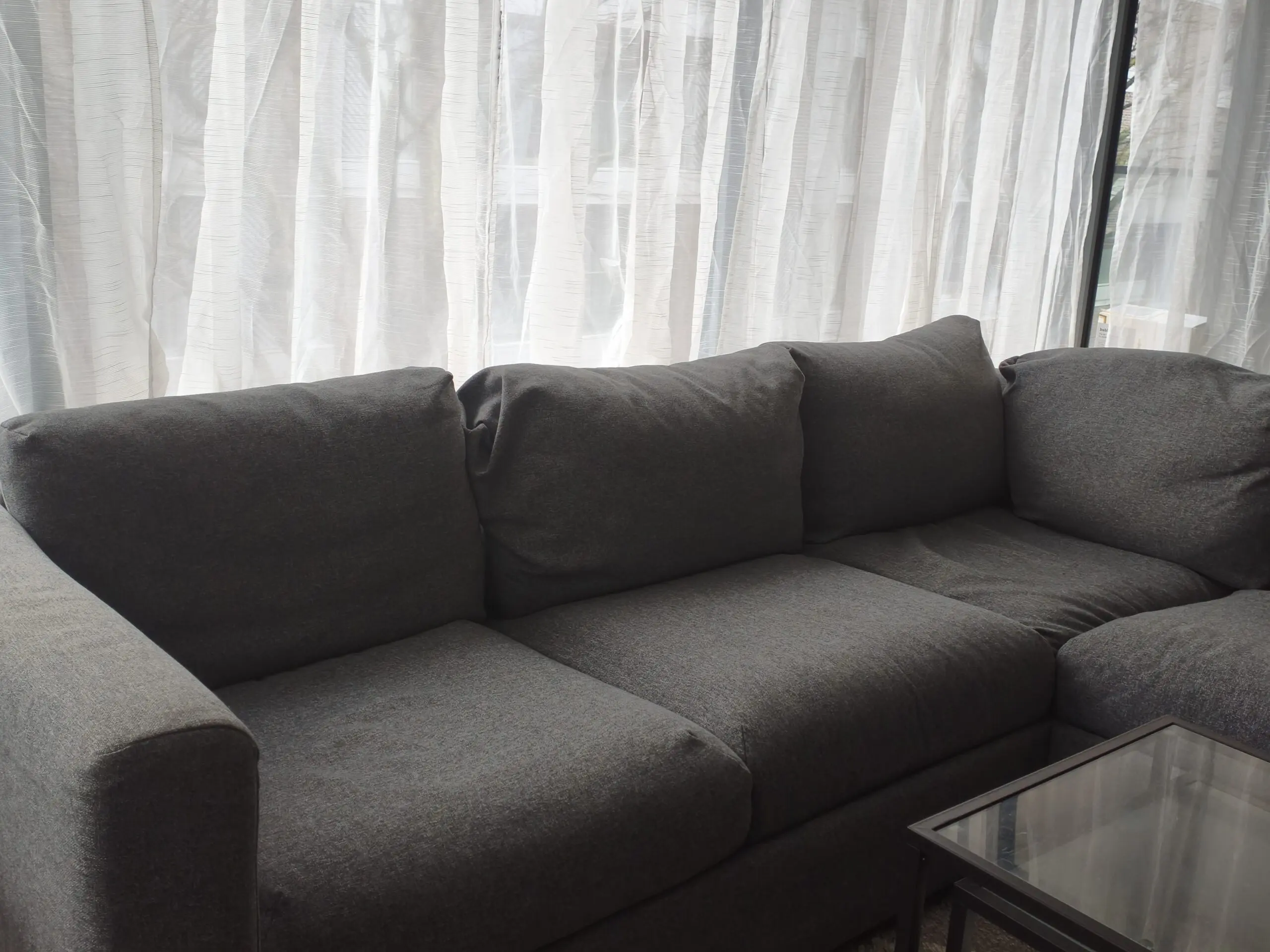 Ikea Vimle 4 seater corner sofa gunnared grey sofa