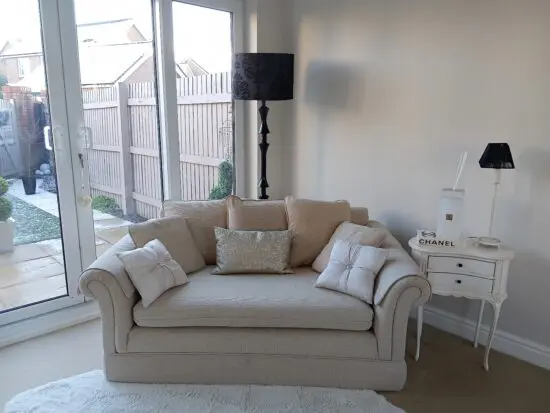 Neutral / Beige 2 Seater Sofa