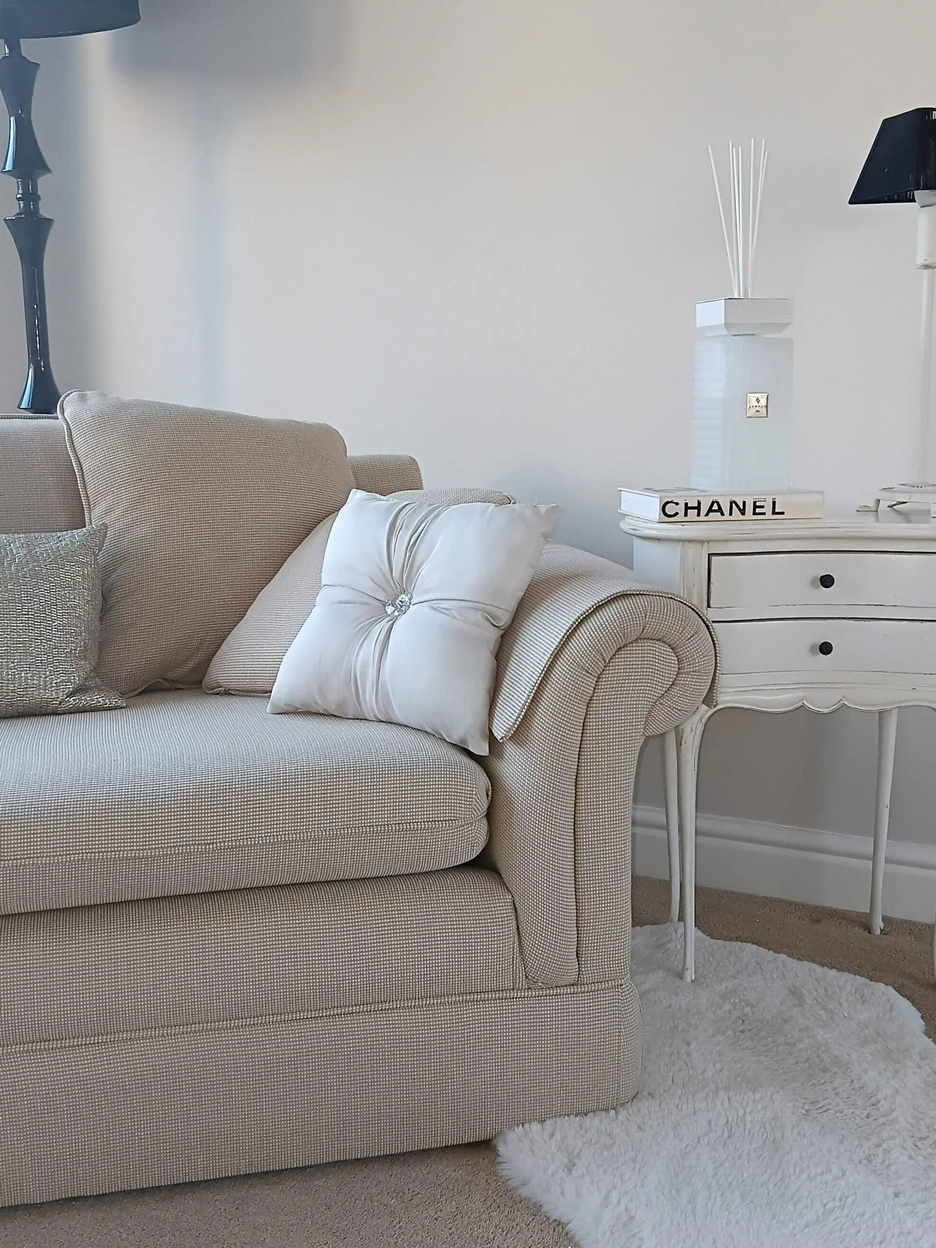 Neutral / Beige 2 Seater Sofa