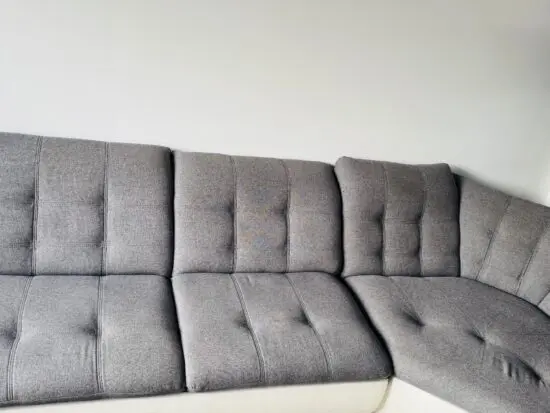 Grey corner sofa