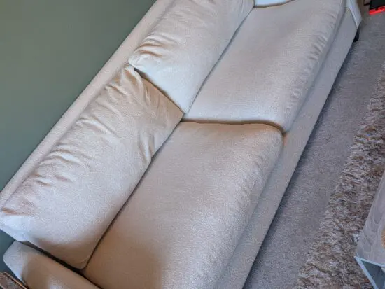 Laura James 3 seater sofa and matching armchair