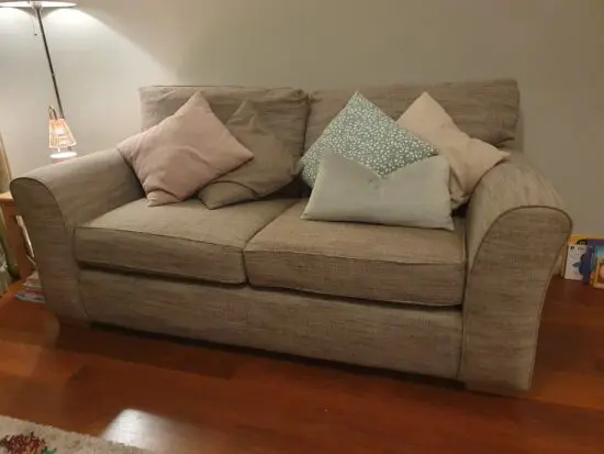 Next 3 seater sofa- brown weave